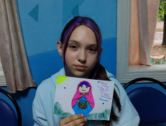 Творческий день в лагере: матрёшки и поделки!