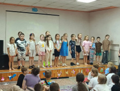 Торжественное закрытие второй смены в лагере &laquo;Надежда&raquo;