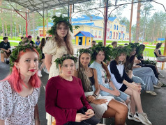   Волшебство Ивана Купалы в лагере им. Заслонова ст. Вяземская!