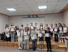 Торжественное закрытие первой смены в лагере &laquo;Надежда&raquo;