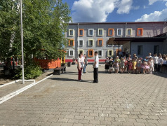 Открытие третьей смены в лагере &laquo;Надежда&raquo;.