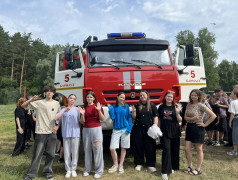 Спасатели рядом: пожарные из Барнаула провели учения в ДОЛ "им.Ю.А. Гагарина"