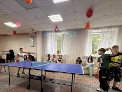 Час настольных игр в лагере &laquo;Надежда&raquo;