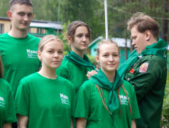 Линейка открытия второй лагерной смены в ДОЛ «Маяк»!