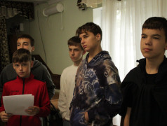 Отрядное дело &laquo;Моя запятая: принять нельзя отказаться&raquo;.