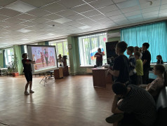 2‑й отряд лагеря &laquo;Надежда&raquo; посетил Тындинскую городскую библиотеку: лекция &laquo;Азбука здоровья&raquo;