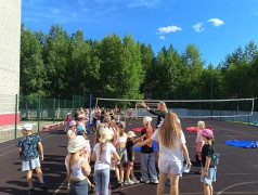 Дружеское соревнование между отрядами в лагере &laquo;Надежда&raquo;