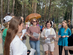 Спасатели рядом: пожарные из Барнаула провели учения в ДОЛ "им.Ю.А. Гагарина"