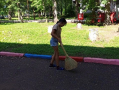  В лагере прошла тематическая программа &laquo;Трудовая доблесть&raquo;!