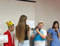 Торжественная церемония &laquo;Мистер и мисс лагеря&raquo; в &laquo;Надежде&raquo;