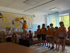 Защита уголков в лагере "Дубки"