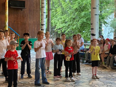 В ДОЛ им. Ю. Гагарина состоялась презентация отрядов!