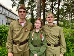 Смотр военной песни и строя «Наследники Победы. Песни Победы»