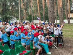 Торжественное открытие первой смены в ДОЛ &laquo;Ракета&raquo; в День России!