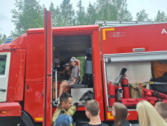 Практическая беседа с сотрудниками МЧС