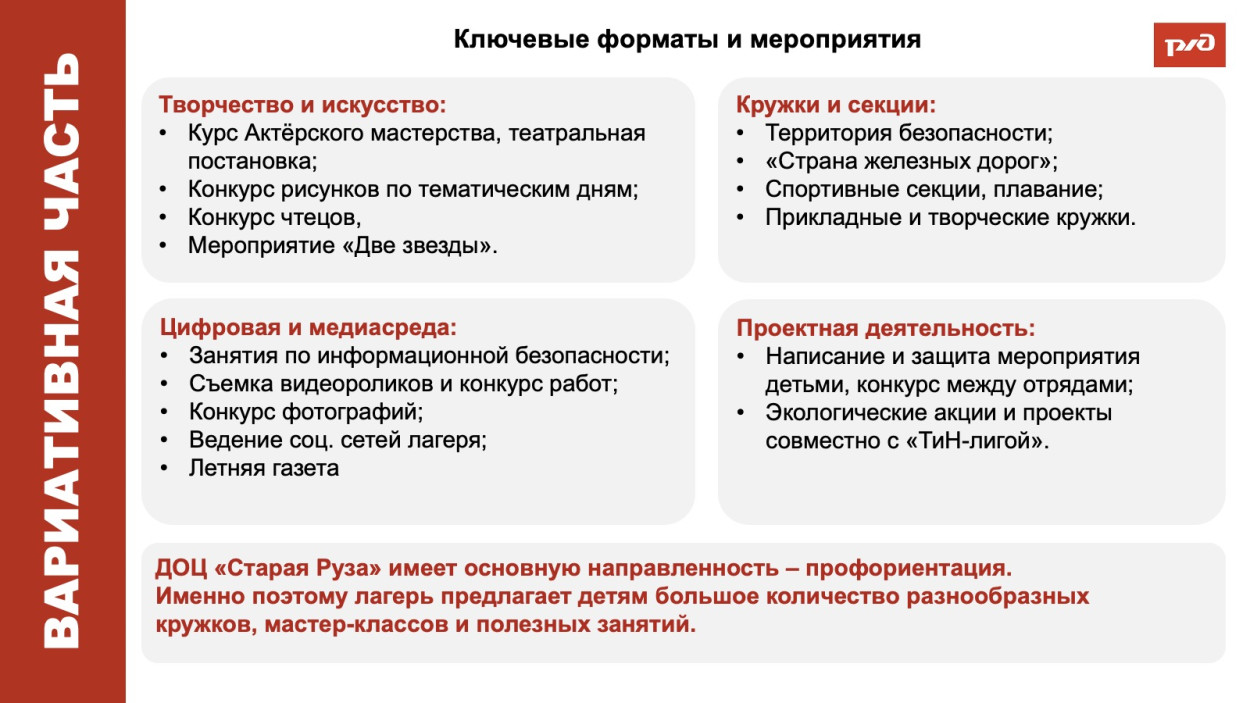 ДОЦ "Старая Руза"