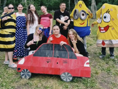 Комический футбол в Юном железнодорожнике!