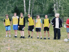 Комический футбол в Юном железнодорожнике!