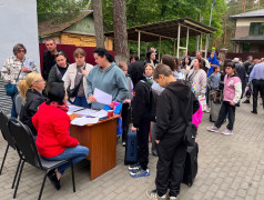 Открываем первую лагерную смену в ДОЛ "Зелёный огонек" ЮВЖД