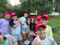 Вечер в лагере Дубки