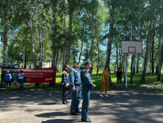 В ДОЛ им. Зои Космодемьянской ребят познакомили с профессией пожарного