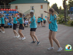 Открытие смены в ДОЛ "Зеленый огонек"