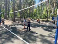 Соревнования по волейболу в рамках спартакиады в Усладе!