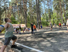 Соревнования по волейболу в рамках спартакиады в Усладе!