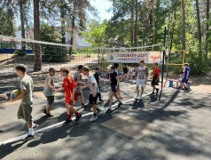 Соревнования по волейболу в рамках спартакиады в Усладе!