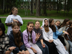 Вечер у костра в Заслоновграде