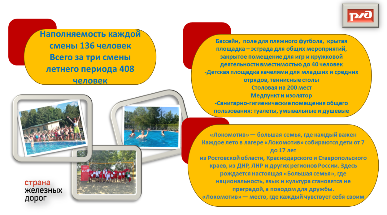 Детский оздоровительный лагерь "Локомотив"