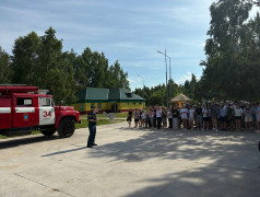 В ДОЛ им. Лизы Чайкиной прошла встреча с настоящими героями 