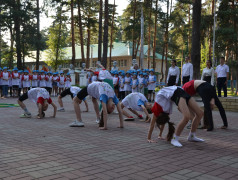 Открытие 3 лагерной смены в ДОЛ "Зелёный огонёк"