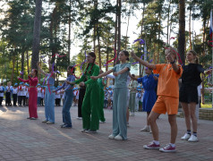 Открытие 3 лагерной смены в ДОЛ "Зелёный огонёк"