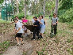 Военно‑патриотическая игра &laquo;Зарница&raquo; продолжается в лагере &laquo;Услада&raquo;!