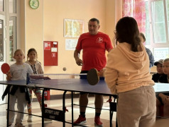 Турнир по настольному теннису в Юном железнодорожнике
