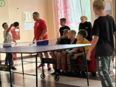 Турнир по настольному теннису в Юном железнодорожнике