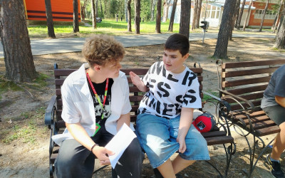 Медиа Тин-лиги: подростки снимают лагерь
