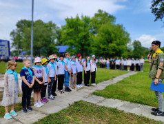 В лагере "Наречное" началась первая смена "Олимпийское лето"