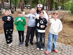 В ДОЛ «Зелёный Огонёк» прошёл День единых действий — «День экологии»!
