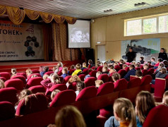 В ДОЛ «Зелёный огонек» ветеран войны провёл интересную встречу с детьми!