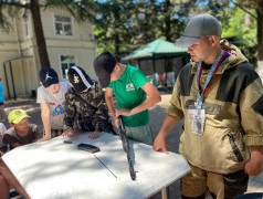 Военно-патриотическое воспитание в ДОЛ «Зеленый Огонек»