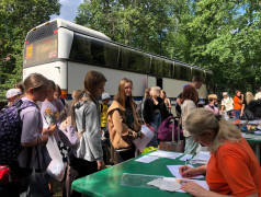 Ура! Ребята сегодня заехали в ДОЛ "Орленок"!