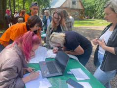 Ура! Ребята сегодня заехали в ДОЛ "Орленок"!