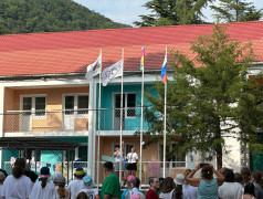 Детский лагерь провел спартакиаду на свежем воздухе в честь дня физкультурника