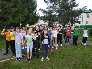 Старт пятой смены в ДОЛ им. Ленина