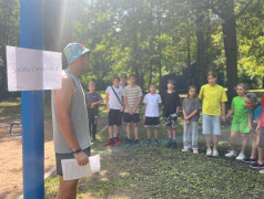 Квест «Загадки леса»: встреча 1 и 2 отрядов!
