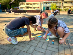 От загадок до шедевров на асфальте: миссия "ВЕРТУШКА" в ДОЛ "Экспресс" выполнена!