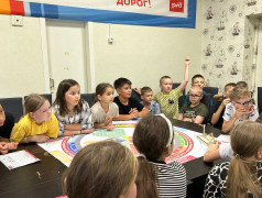  В ДОЛ «Талица» построили город железнодорожников: состоялась игра «Платформа №7» 24.07