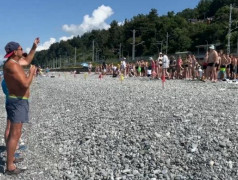 "Инструктаж - правила поведение на пляже и в воде", ДОЛ "Экспресс", п.Солоники